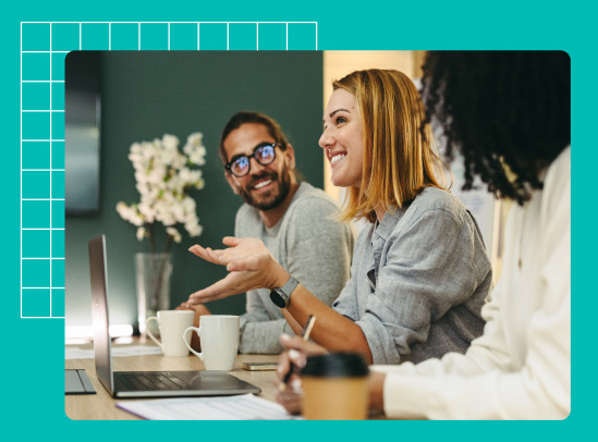 associates talking image